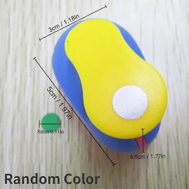 Random Color Circle Punch DIY Embossing Punches Scrapbooking Machine Paper Cutting Hole Punch Rounder Cutter 8/16/25/38/50mm