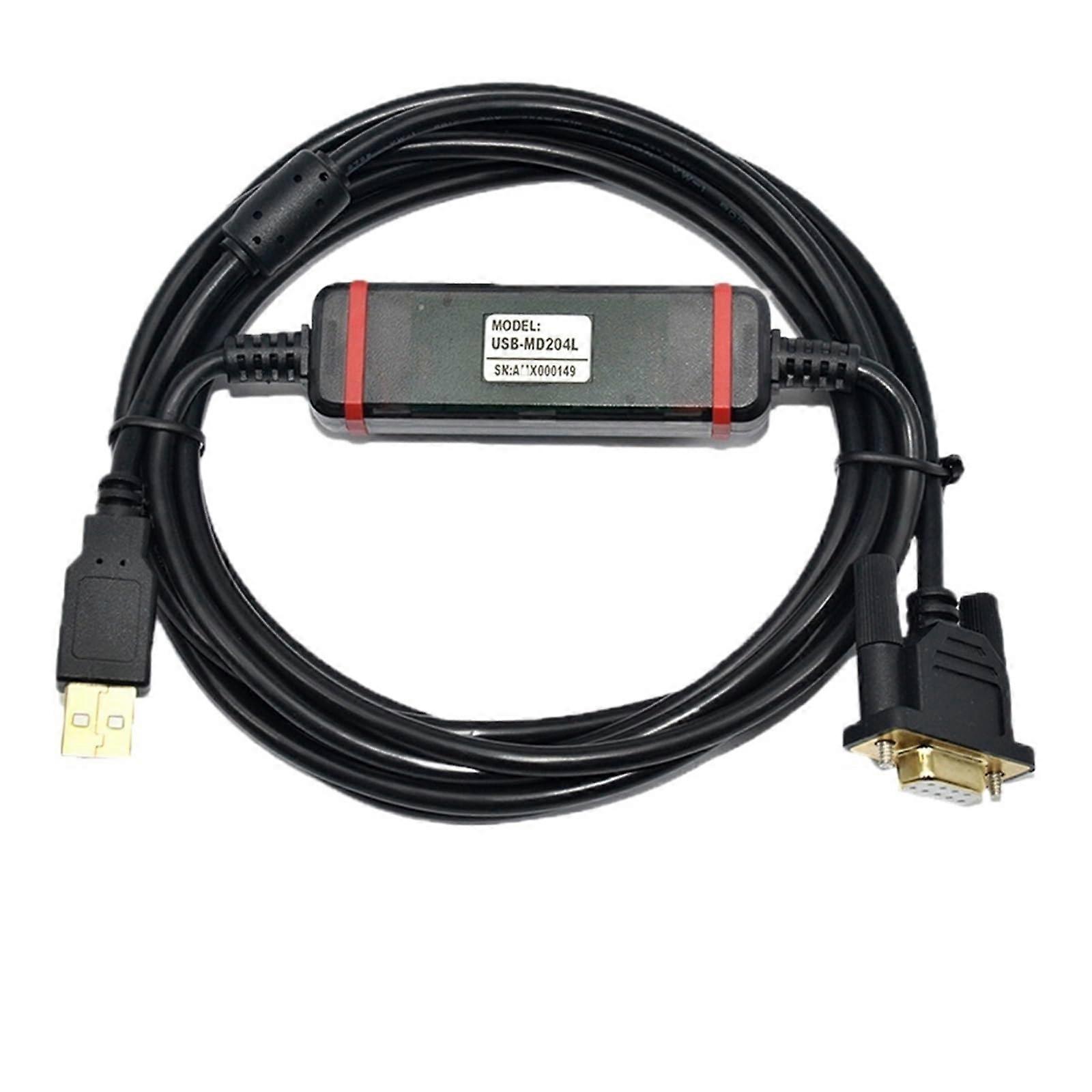 USB HMI Programming Cable USBMD204L for OP320A MD204L MD306L MD308L with Stable Connectivity