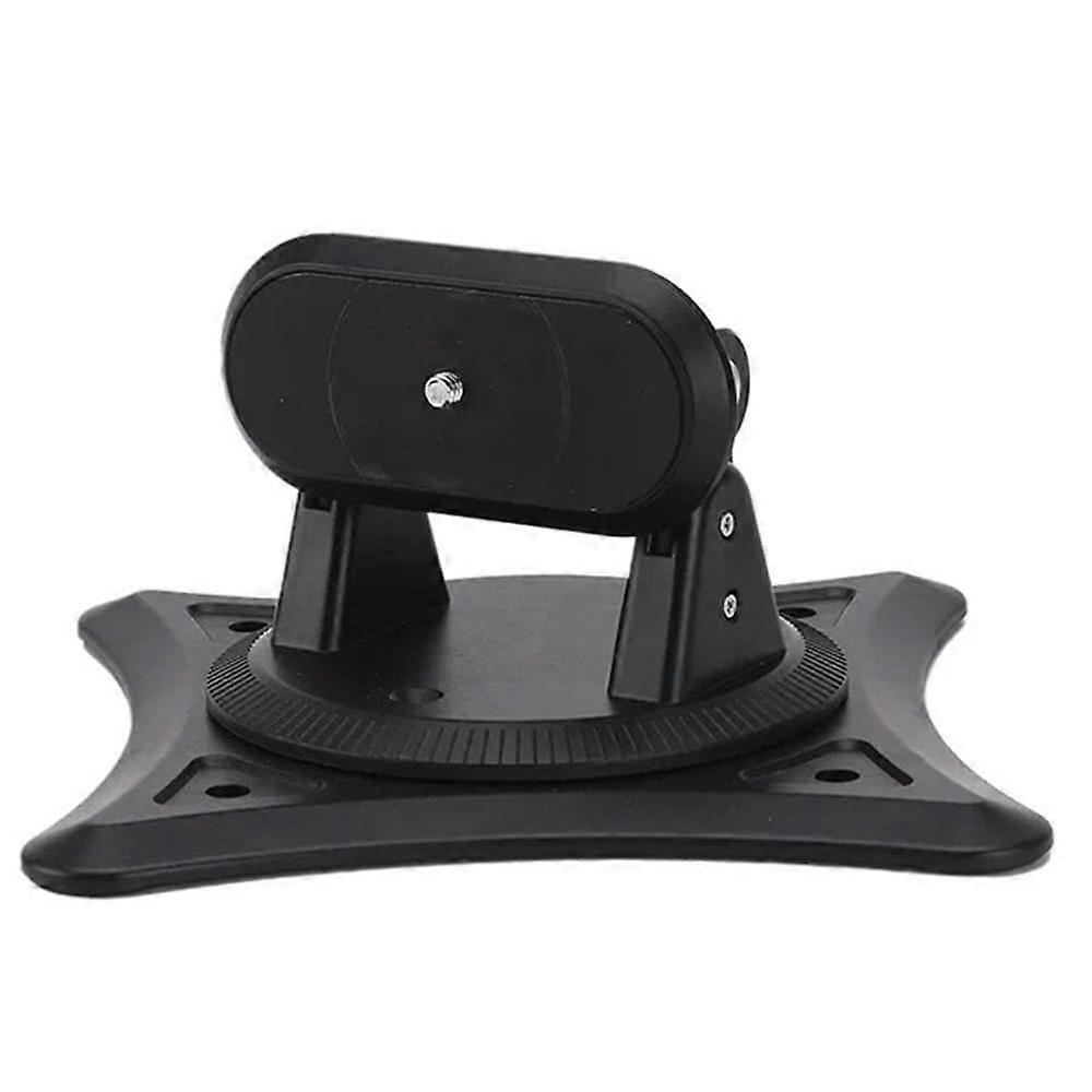 Projector Bracket Universal Adjustable Gimbal Stand For Desktop And Wall Mount 360 Degree Rotation Lifting Black