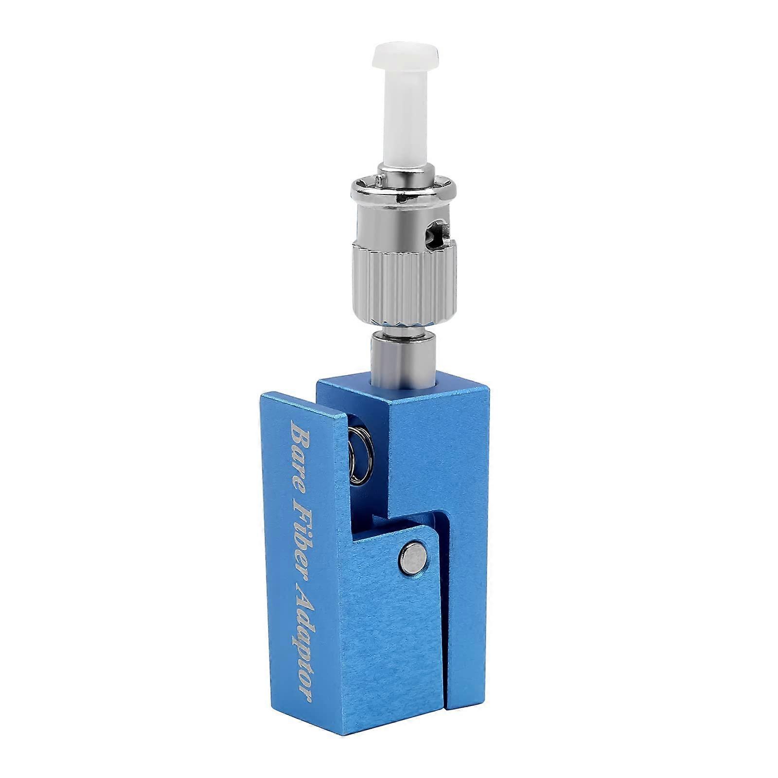 UPC Optical Connectors Circular Bare Fiber Flange Temporary Adapter for OTDR Testing, Fiber Coupler Replacement