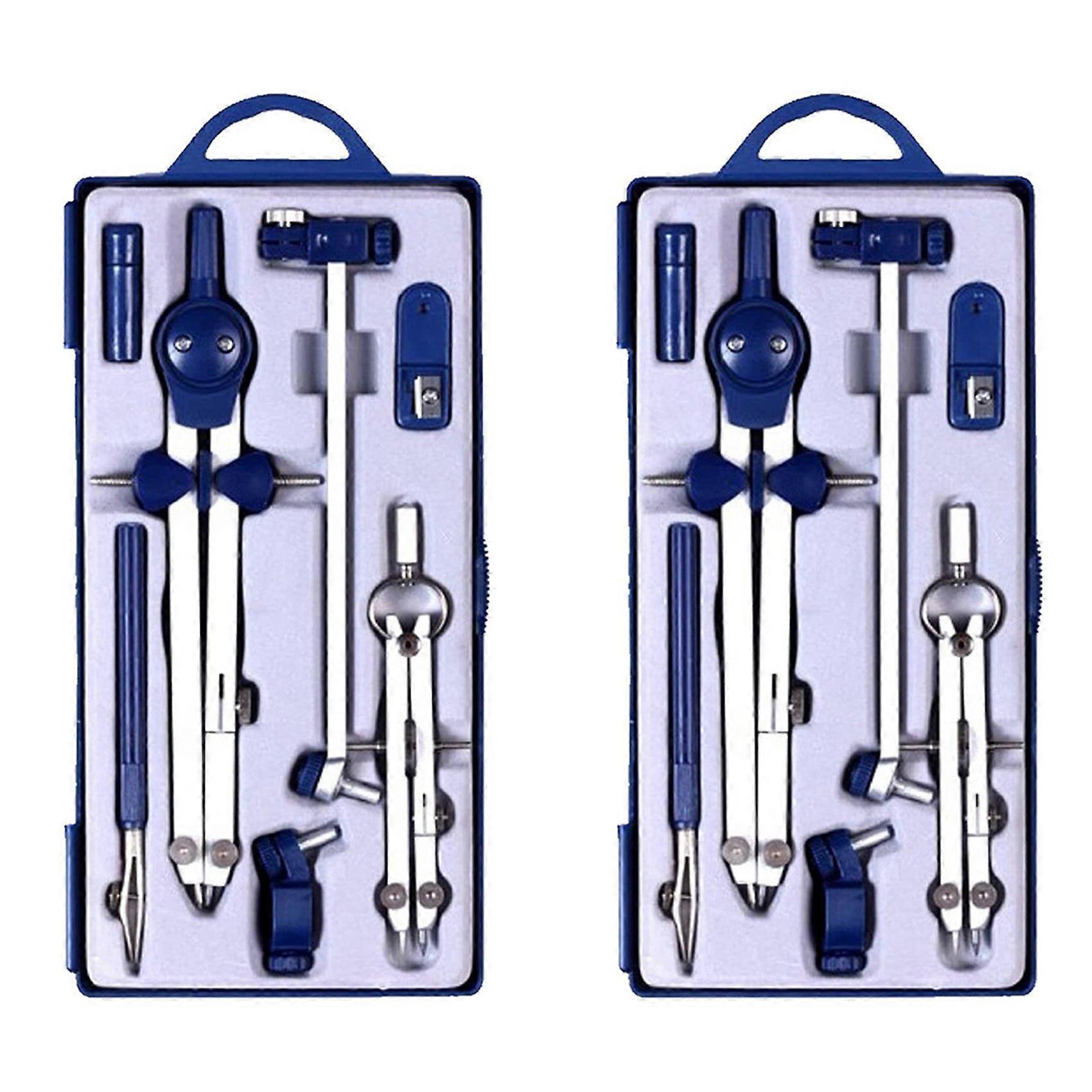 18Pc Drafting Compass for Geometry Set Tool Compass Drawing Tool for Geometry for Drafting, Math, Drawing, Engineer Tool