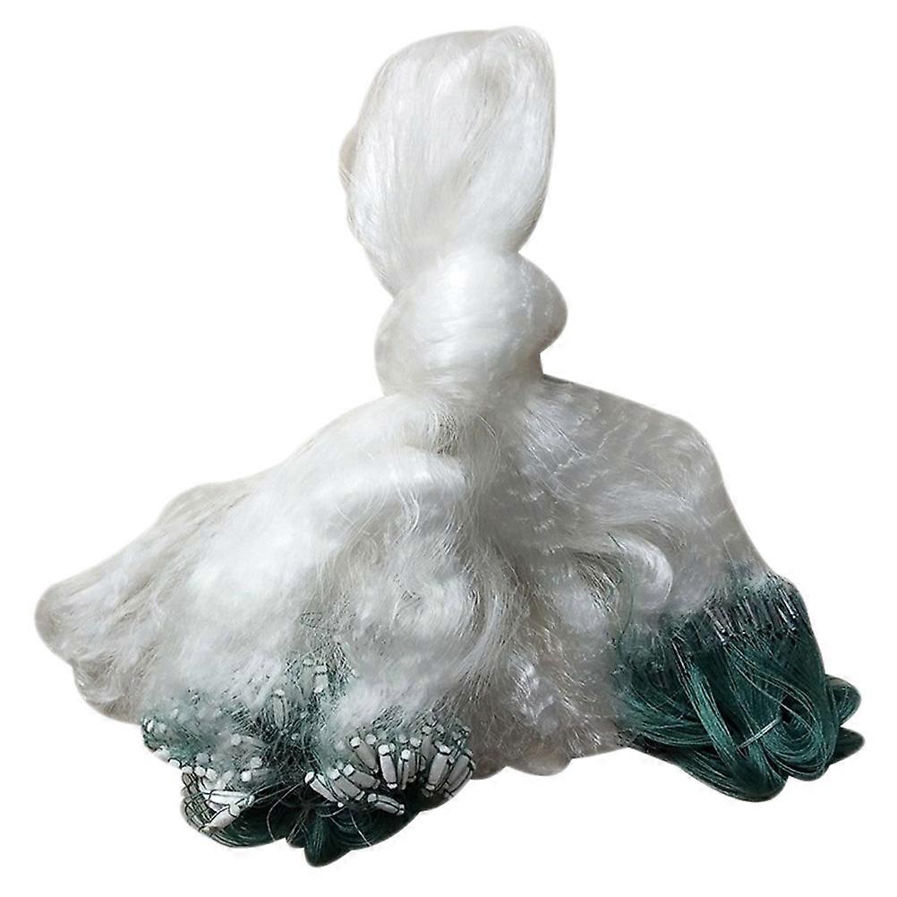 Fishing Net Single-Layer Silk Casting Net for Durable Use 4Pcs Assorted Color