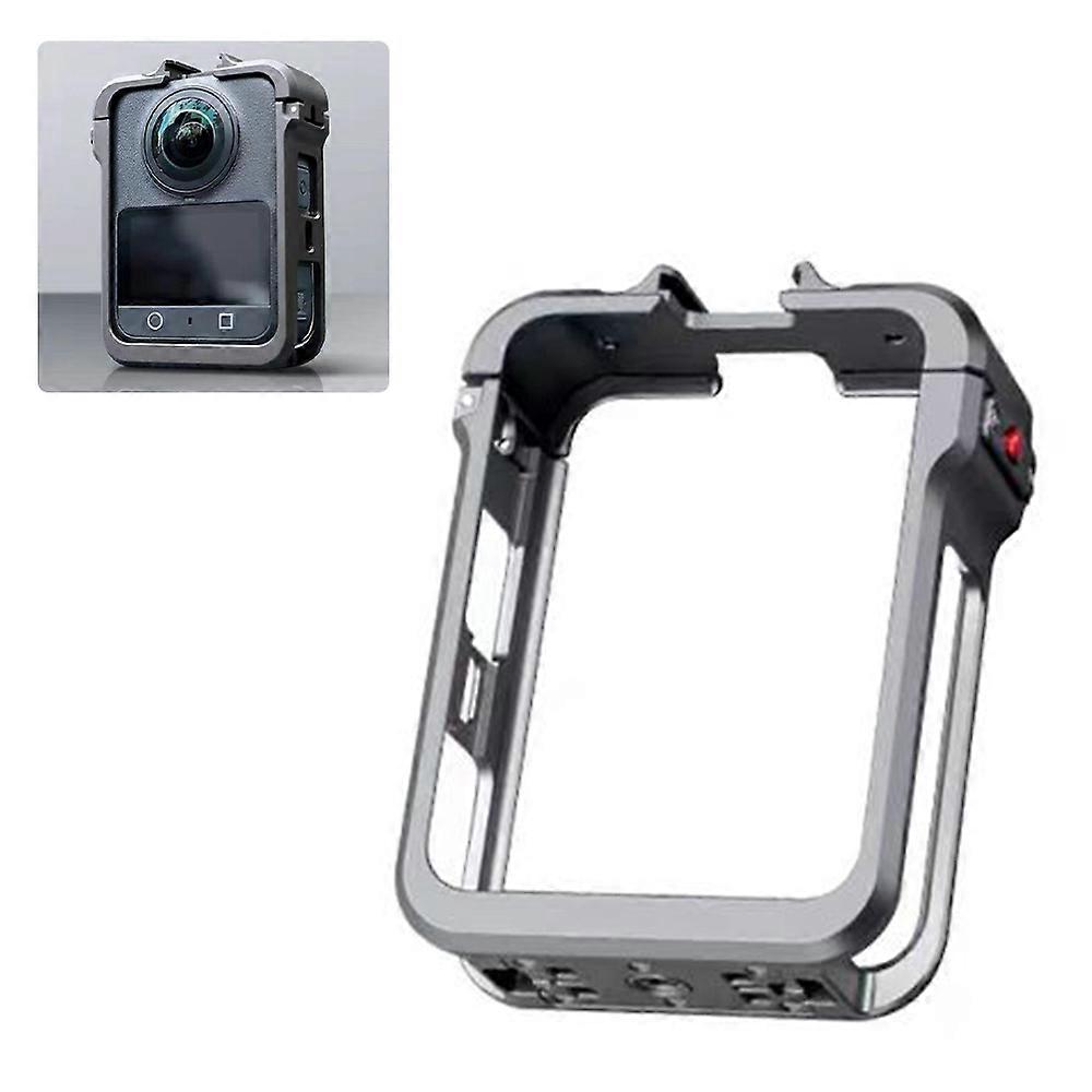 For DJI Osmo 360 Camera Quick Release Protective Frame Aluminum Alloy Cold Shoe Mount