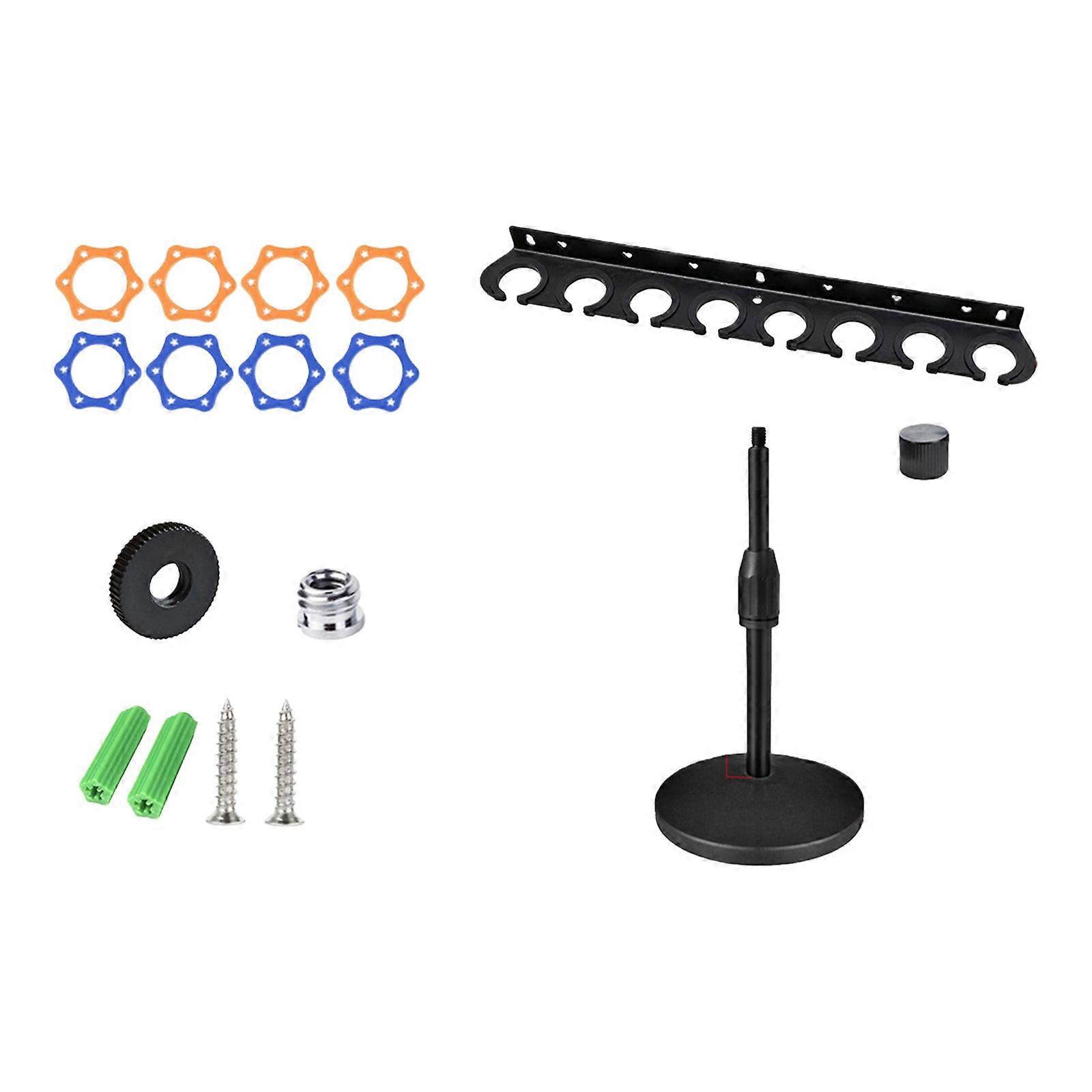 Easy Install Microphone Holder Tray Wall Mount Desktop Stand for Quick Setups in Music Studios Mic Wall Mounter Multicolor