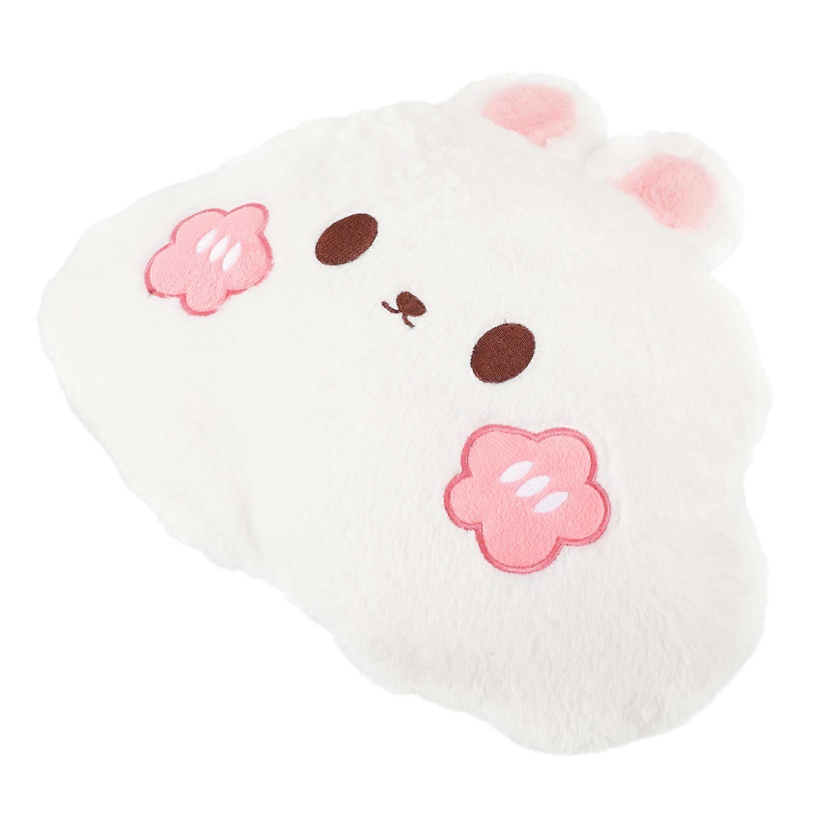 Plush Car Waist Pillow Soft Cushion for Comfortable Lumbar Support