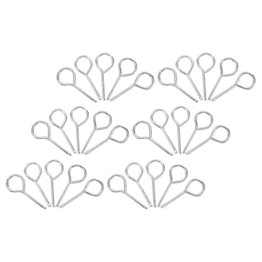 Fire Extinguisher Lock Pins Set for Protection with 120Pcs Iron Pull Pins