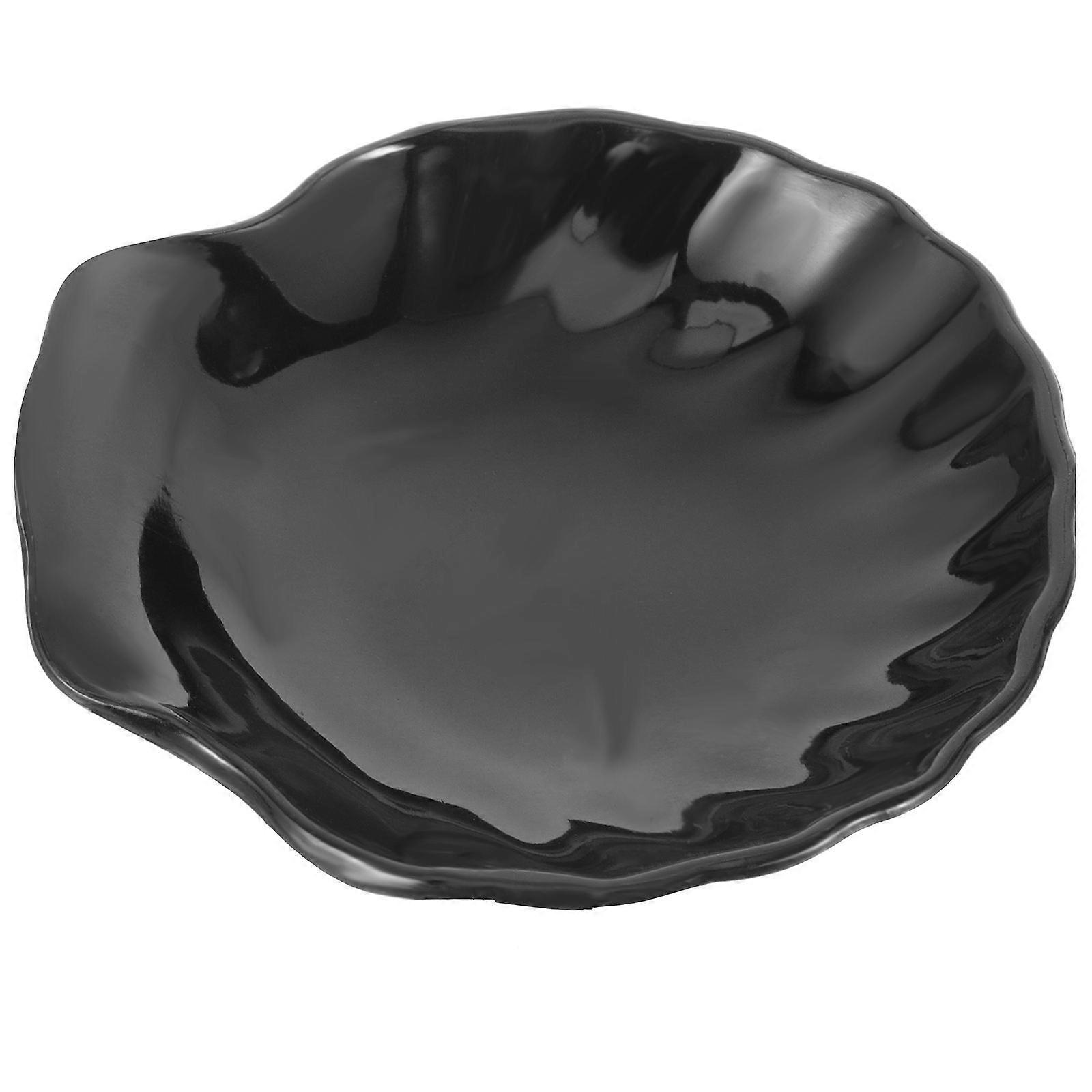 Sea Shell Soap Holder Black Plastic for Storage Use Daily