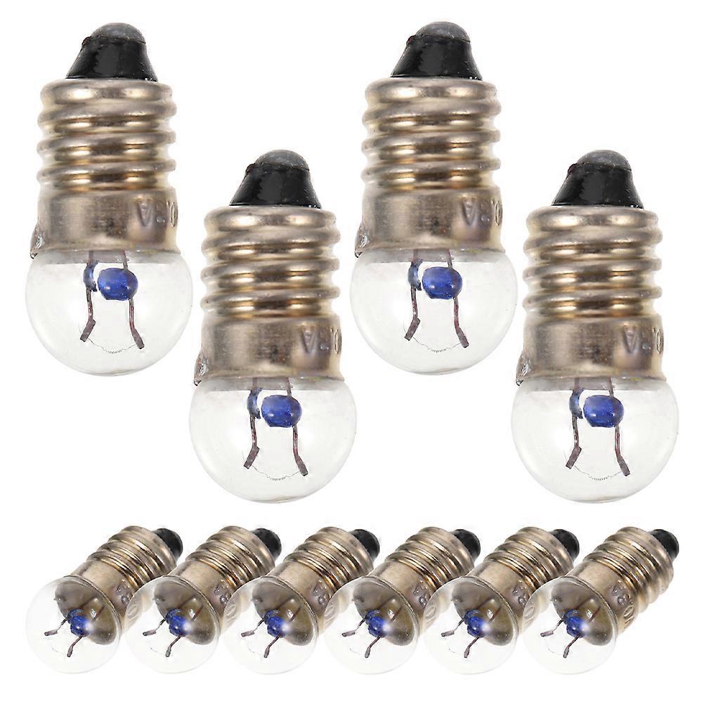Electrical Experiment Mini Light Bulbs Screw Base 50Pcs Multi Color