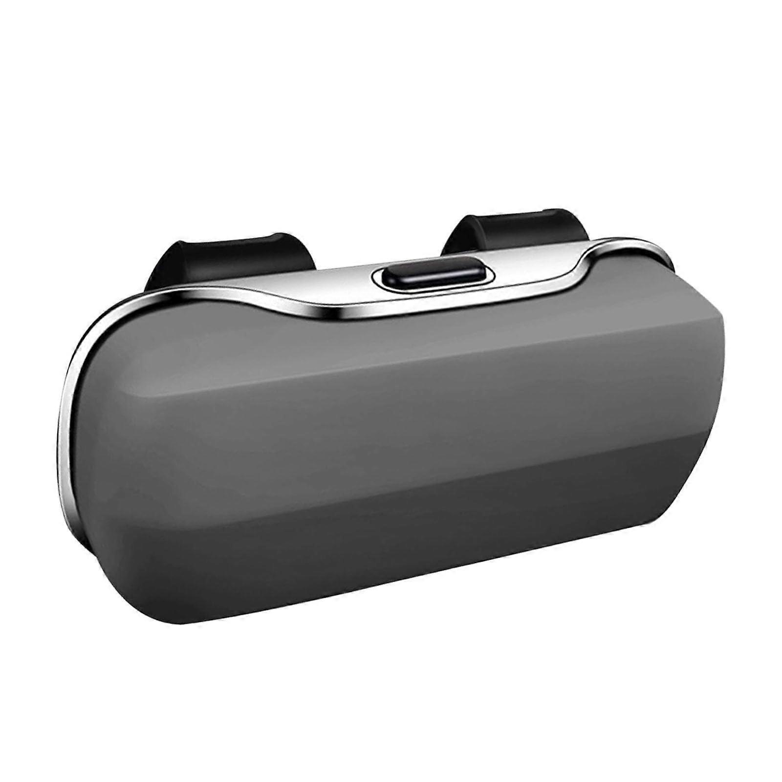 Car Sunglasses Holder with Secure ClipOn Mount, Durable Hard Shell Universal Visor Glasses Case