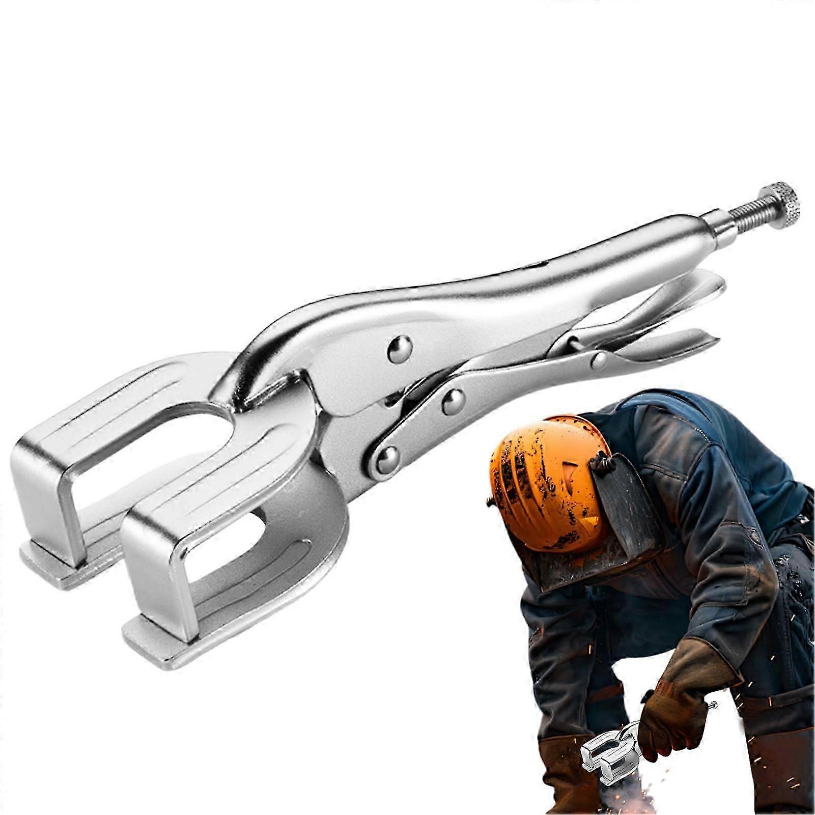 2025 Sweat pliers with handle, Ushaped, 9inch locking, adjustable with quickrelease