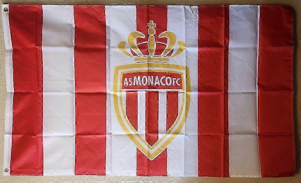 Als Monaco voetbalbanner/vlag
