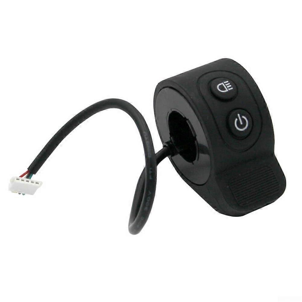 Electric Scooter Thumb Throttle for X6 X8 Pro, ABS Accelerator Replacement with Precise Speed Control Black