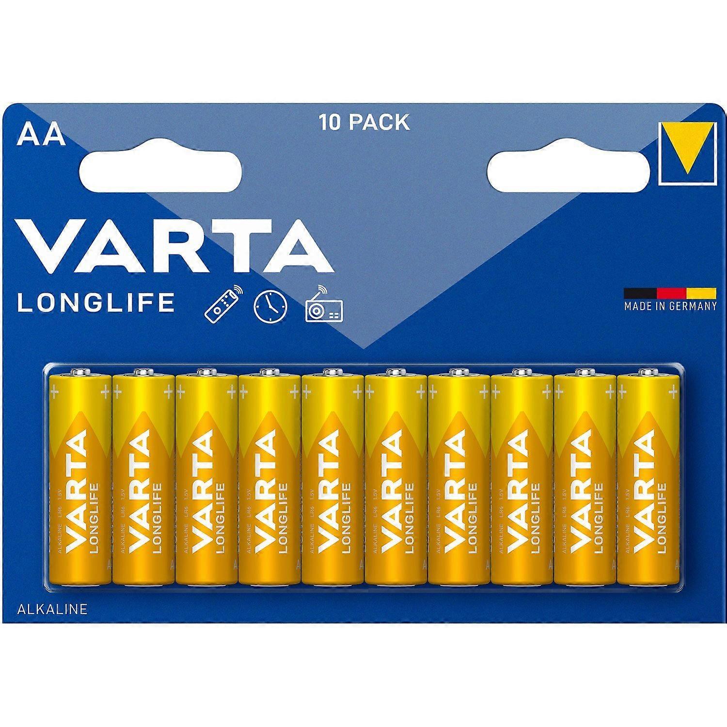 Longlife AA / LR6 Batterij 10-pack