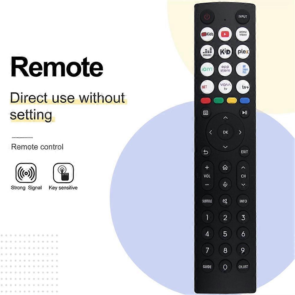 Replace ERF2H36H IR Remote Control for Hisense UHD 4K Smart TV Remote Control