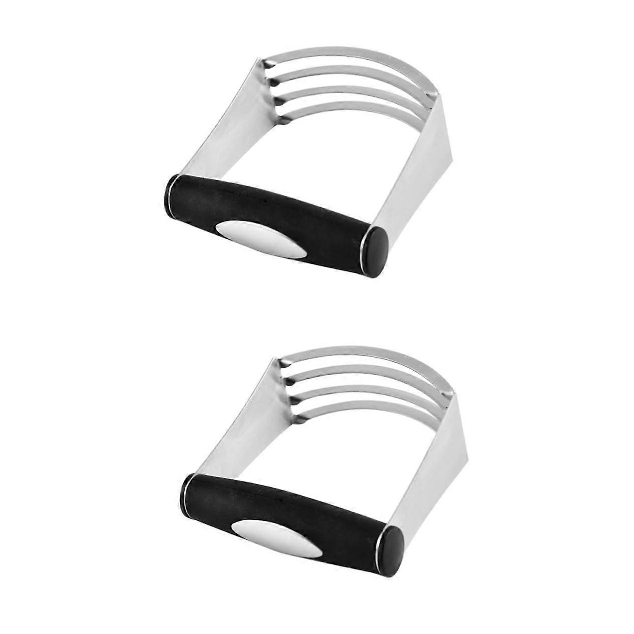 2pcs Stainless Steel Pastry Blender and Dough Scraper Baking Tools for Bread Making, Easy Clean