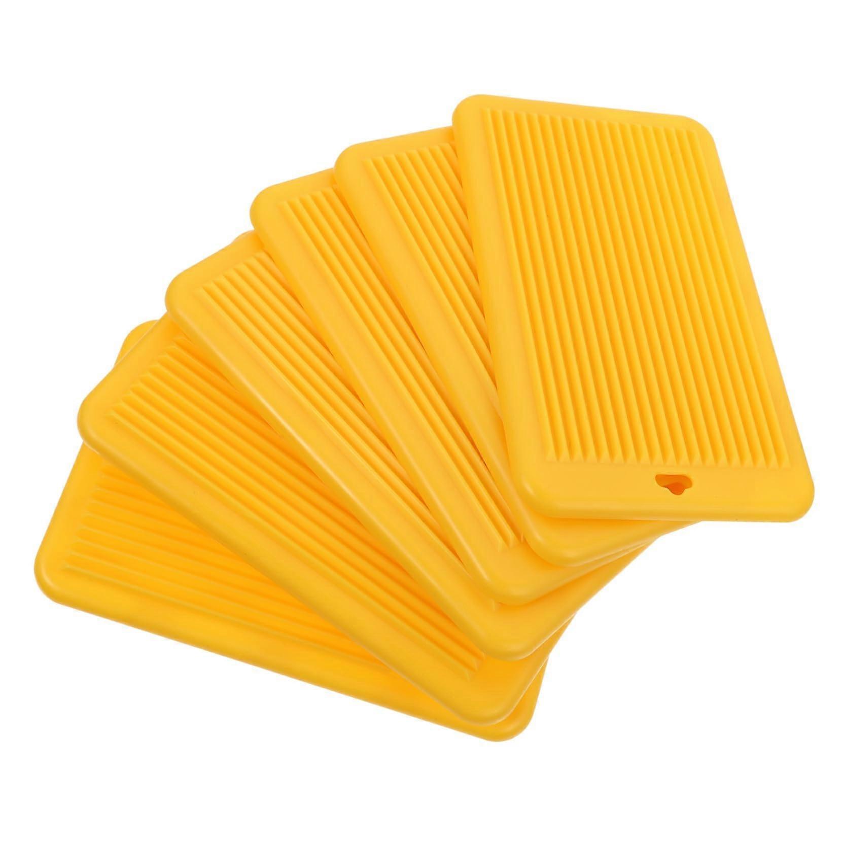 6pcs Plastic Gnocchi Board Set Ergonomic NonStick Pasta Making Tools for Home Cooking Gift