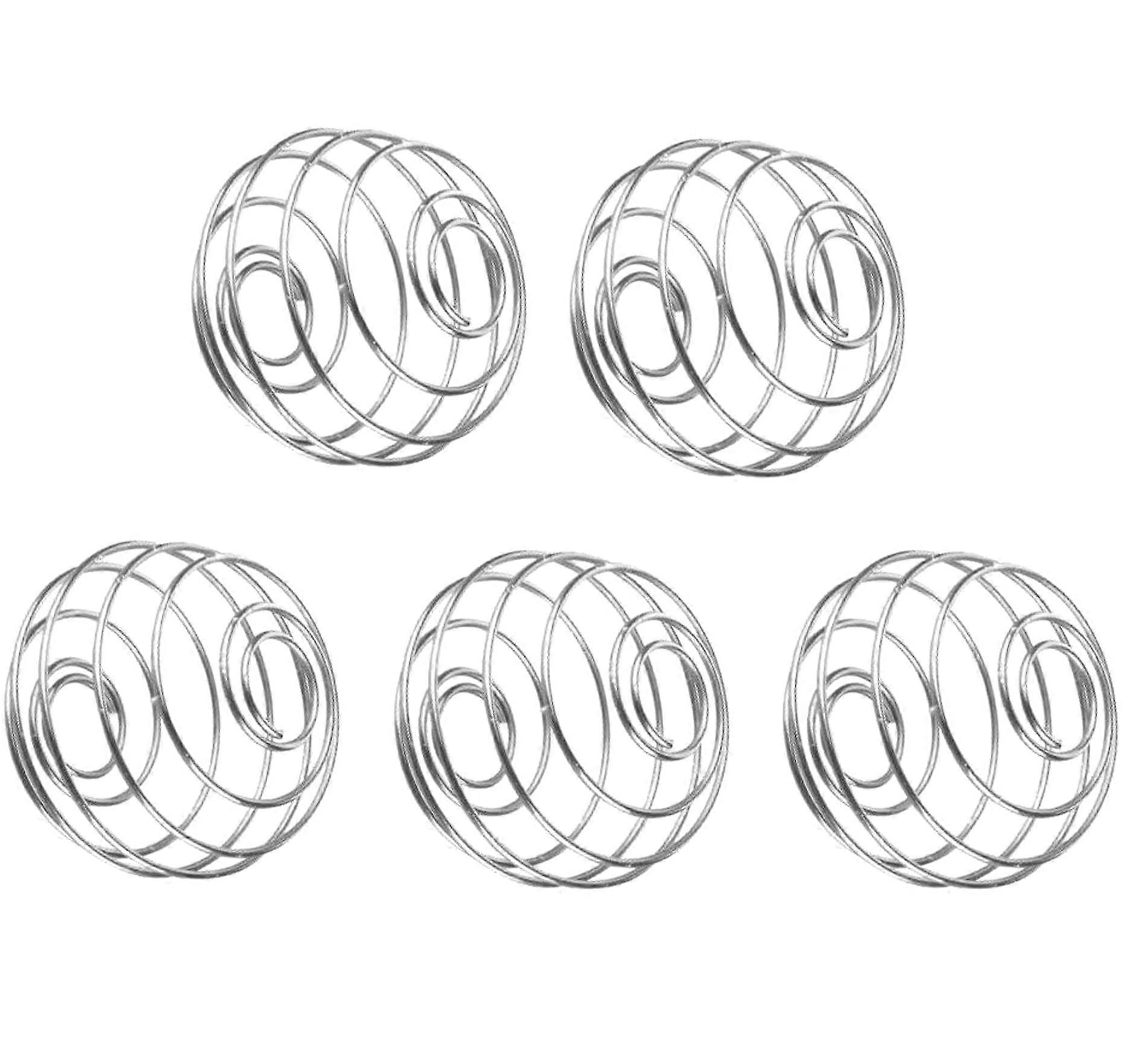 5PCS Stainless Steel Protein Shaker Ball Wire Whisk for Smooth RustResistant Mixing