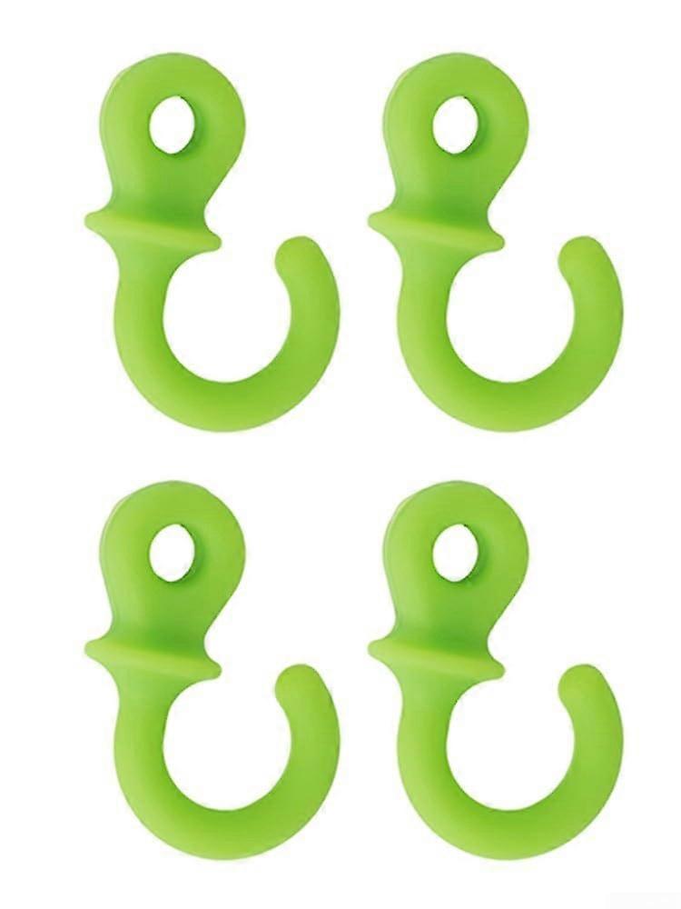 Compound Bow String Silencer Rubber Noise Reduction Dampener for Archery Hunting 4pcs Green