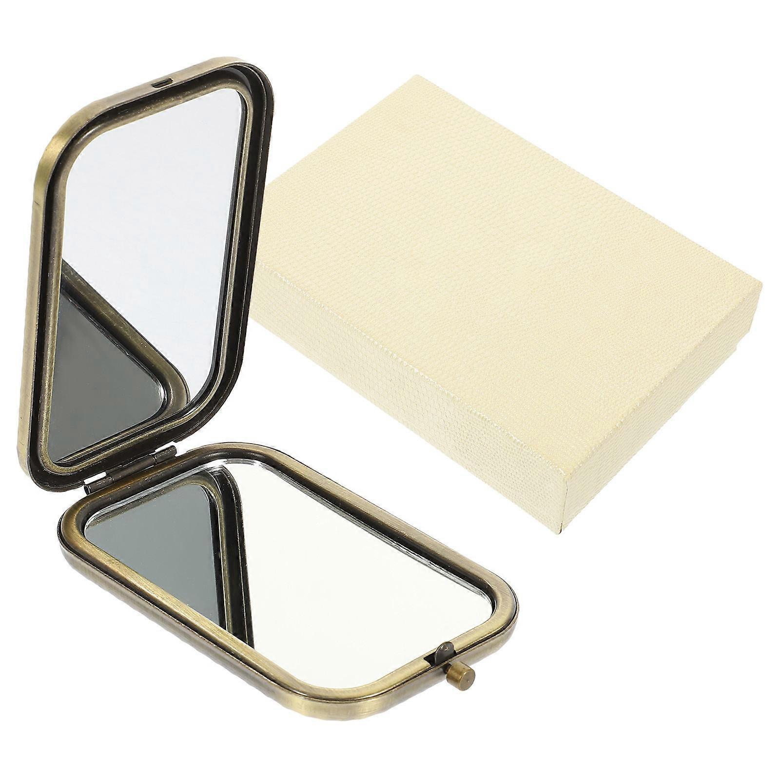 Makeup Mirror Rectangular Elegant Design Chic and Fresh Look for Everyday Use 1Set