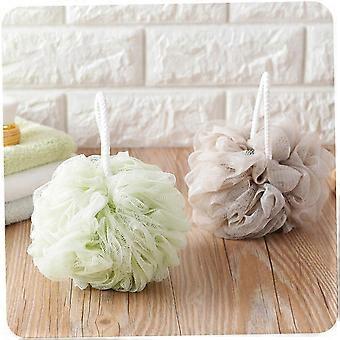 Bath Sponge Set, Soft Mesh Shower Pouf for Gentle Exfoliation, Rich Lather, Random Colors