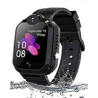 Kids Smartwatch with GPS, IP67 Waterproof, TwoWay Call, SOS, Camera, LBS Tracker, Black
