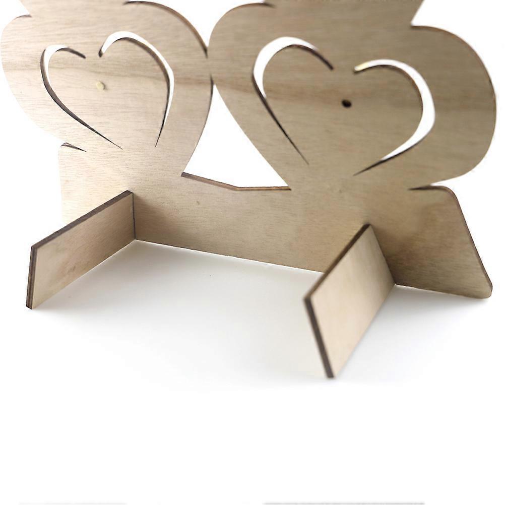 Creative Wooden Donut Display Rack for Decoration 3 Layers