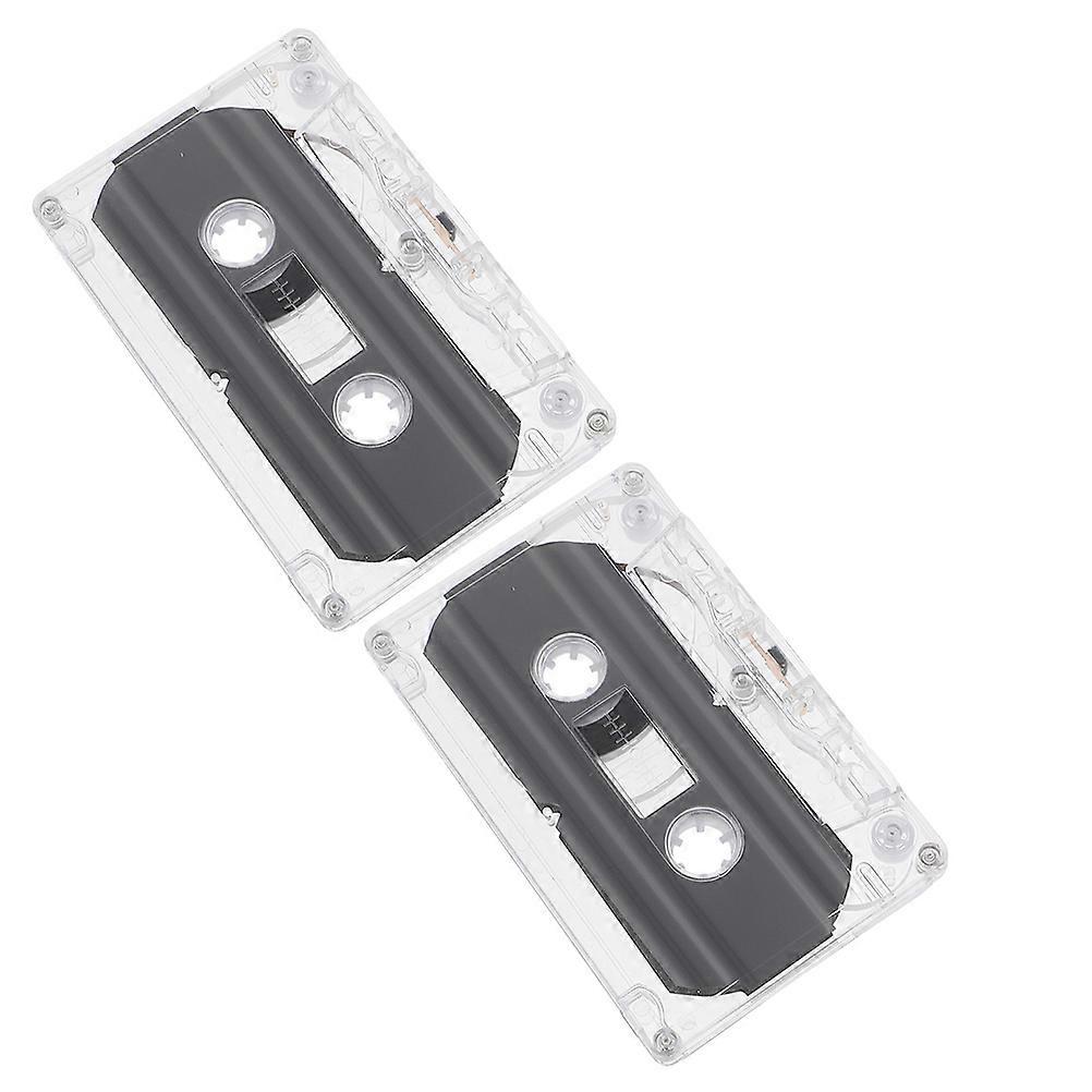 Empty Cassette Tape Accessory for Recording 6Pcs Plastic DIY