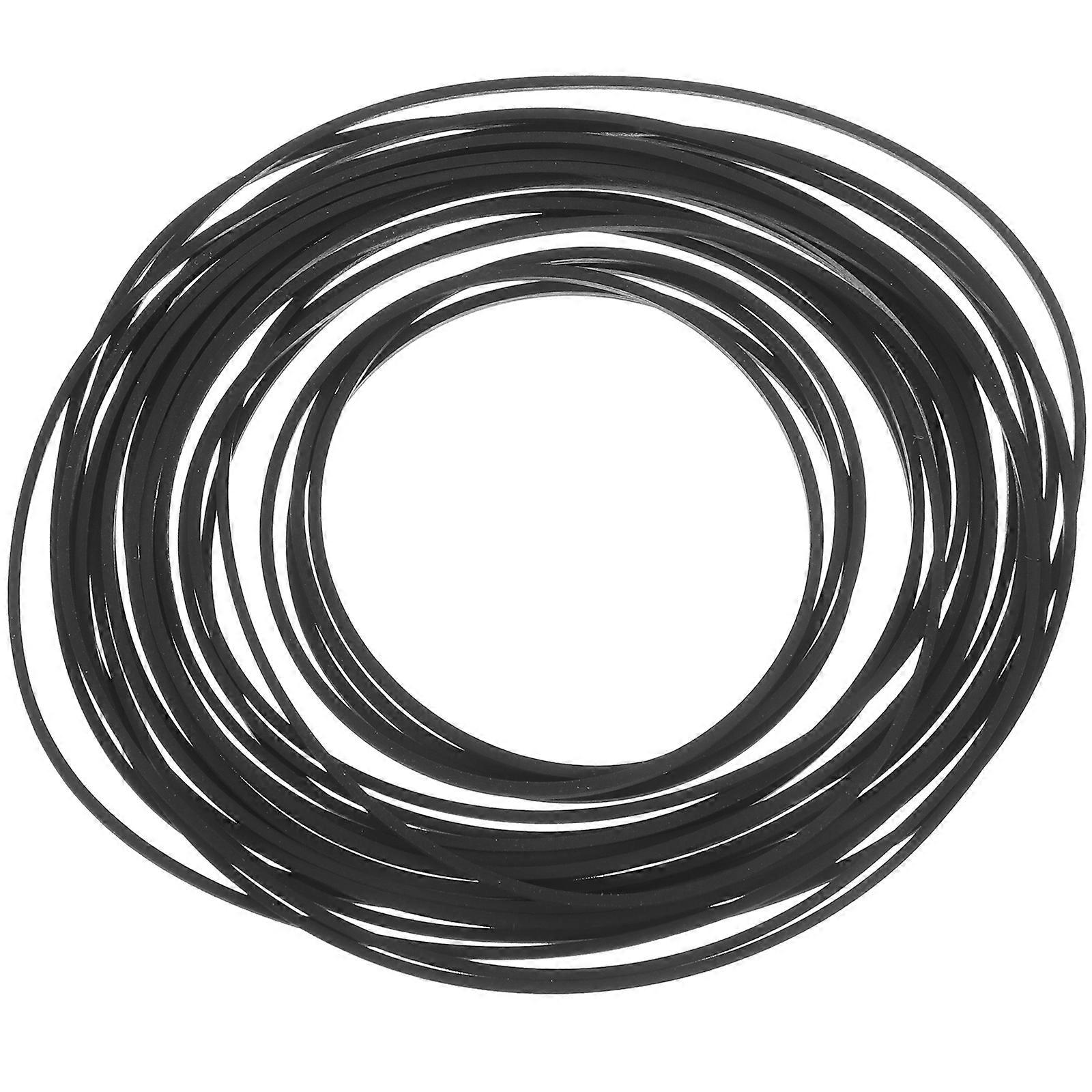 Recorder Belts Cassette Player Belts Replacement 80Pcs Pack