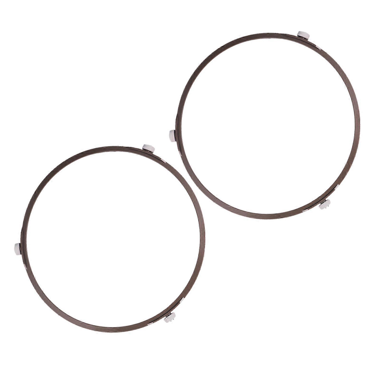 Microwave Turntable Ring Round Tray Roller Support for Microwave Oven 2Pcs