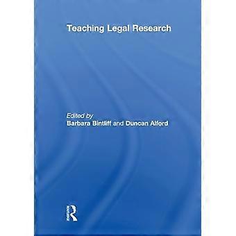 Enseignement de la recherche juridique