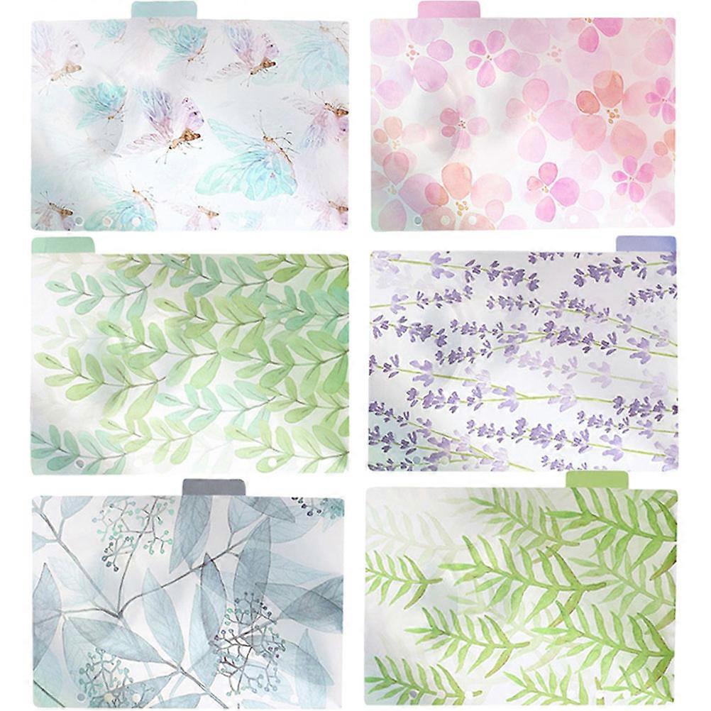 Colored Binder Dividers for Notebook 10Sets Assorted Pages