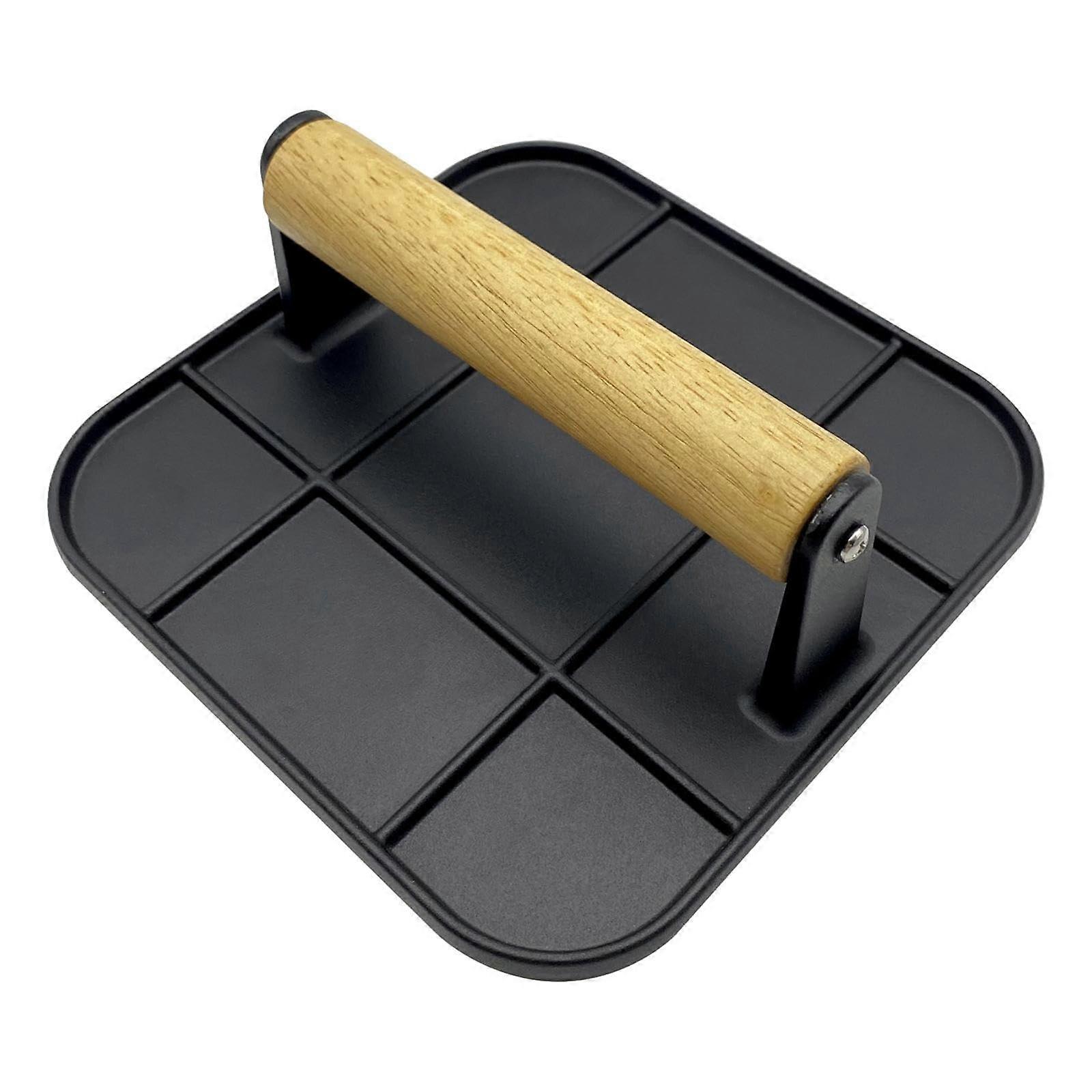 Heavy Duty Square Burger Press Patty Maker for Grilling with Consistent Shape