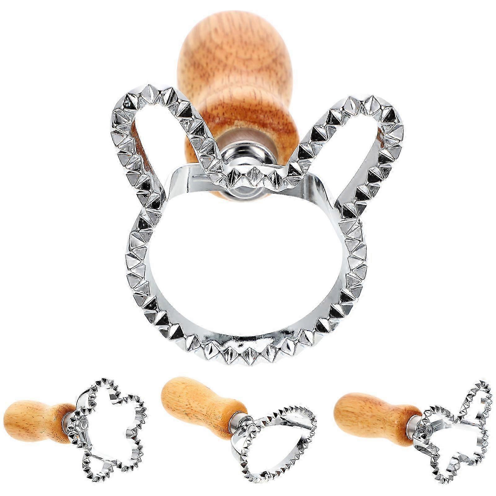 Easter 4Pcs Cookie Cutters DIY Dumpling Mold Cake Decor