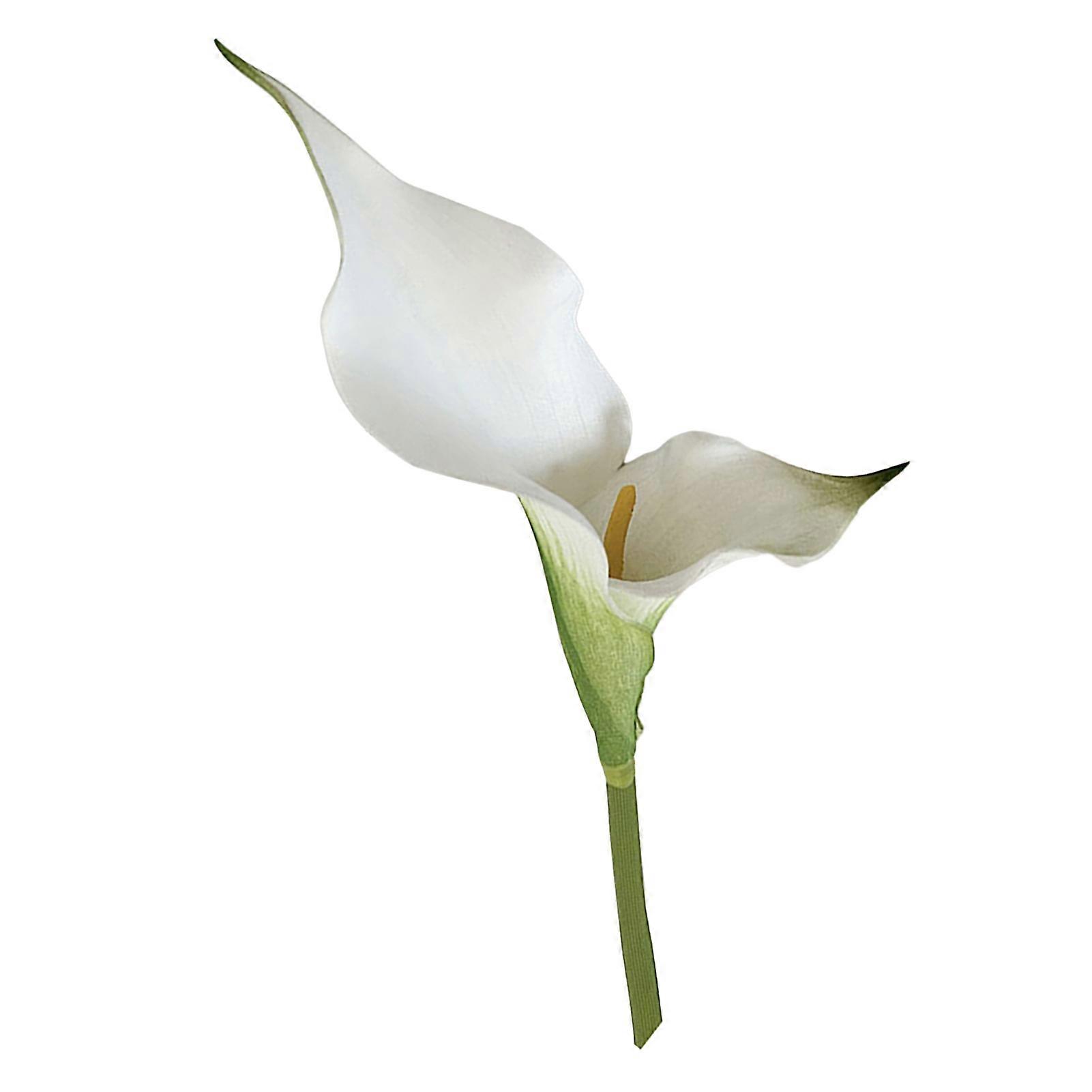 Artificial Common Calla Lily Realistic Space Saving Organizer for Kitc