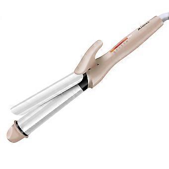 Fer plat à lisser, lisser et bigoudi en titane 2 en 1 pour les cheveux