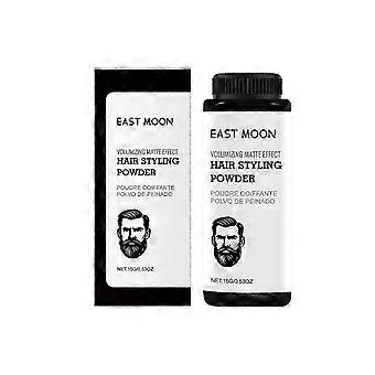 Men's Hair Texture Powder - Natural, Non-Sticky Volumizing Styling Powder for Fluffy, Layered Hair - Easy Application, 15g