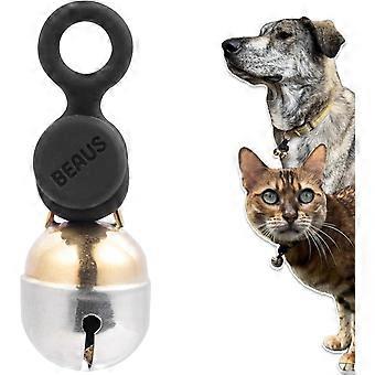 2 | Glöckchen für Katzen- und Hundehalsbänder mit neuem Schnellverschluss | Handgefertigt aus Kupfer | Verfolgen Sie Ihr Haustier | Schützen Sie Wildtiere