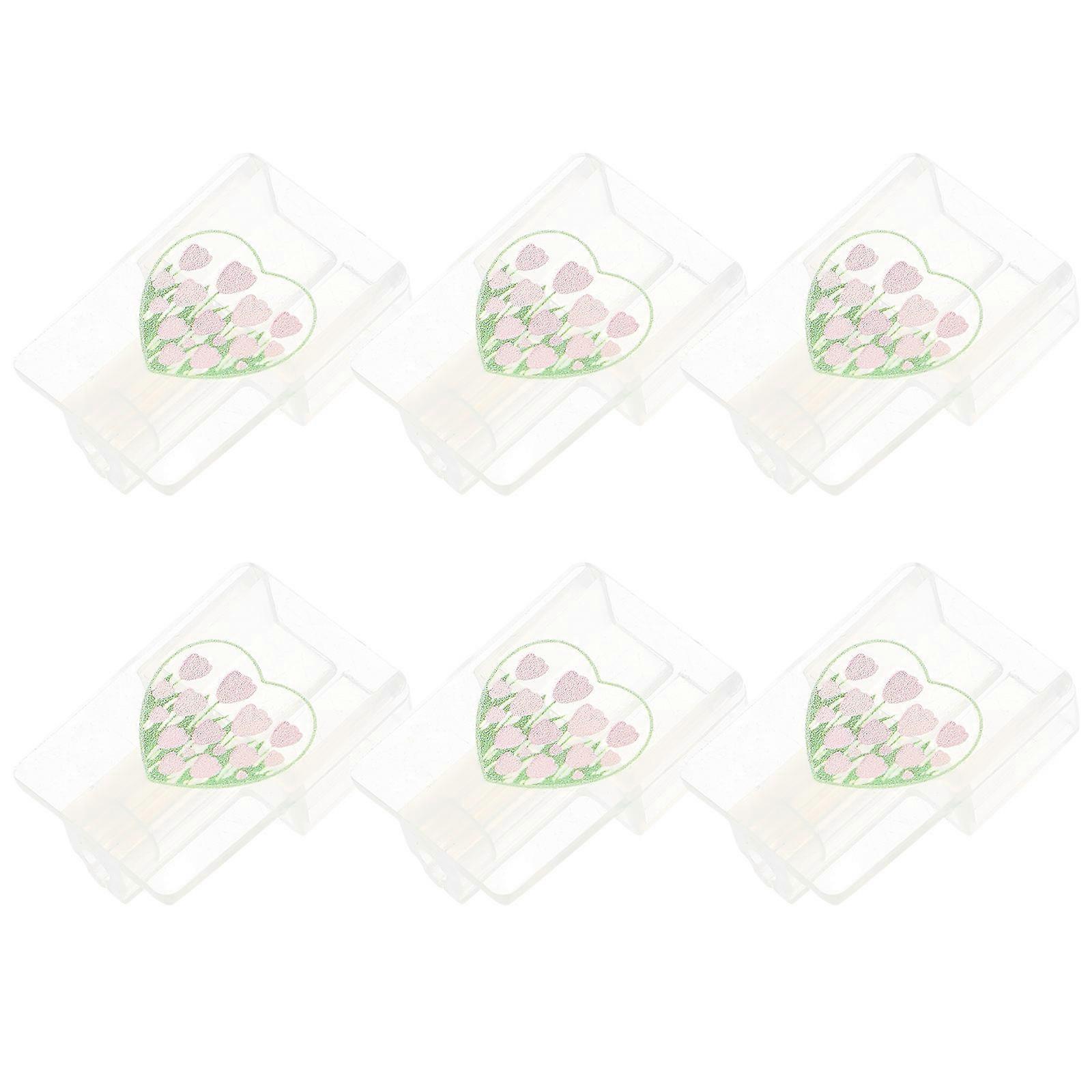 Charging Cable Protector Tpu Tulip Style for USB Cables 5Pcs