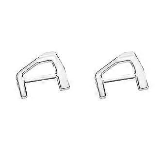 Suporte horizontal para leitor de disco PS5 Slim, 2 pares de suportes para mini console impressos em 3D.