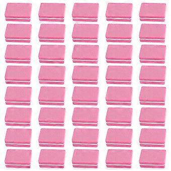 Pink Sponge Nail Files for Manicure 50Pcs Sponge Nail Polishing Files