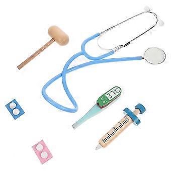 Dokter Speelgoed Speelgoed Playset Kids Meisjes Office Kleding Kit Supplies Stethoscoop Simulatie Medische