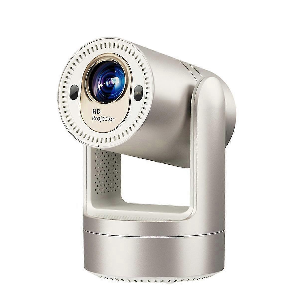 Projector Full HD 1080P Support 200ANSI Android 9.0 Silver EU Plug