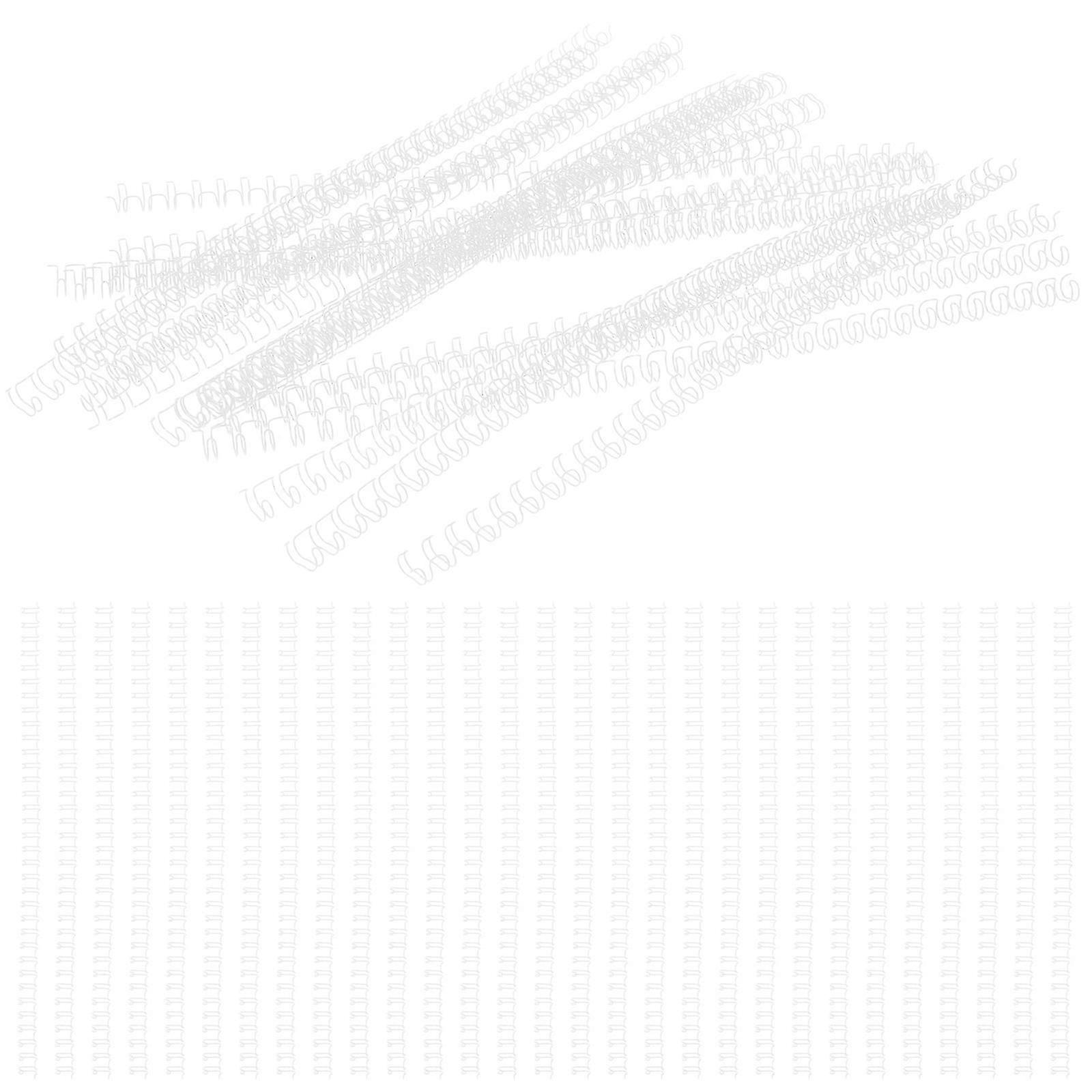 Metal Double Loop Wire Loose Leaf Binder Rings, Durable Binding Rings for Notebooks, 100Pcs