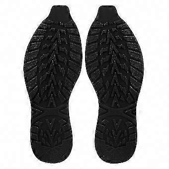 1 Pair Thick Rubber Replacement Shoe Outsoles, Wear-Resistant Non-Slip Soles for Shoe Repair, Trim-to-Fit, Easy to Install