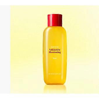 150 ml Vitamin-Aufhellendes Gesichtswasser mit Vitamin C und 3 % Niacinamid, Sanfte, tägliche Peeling- und Aufhellungslotion, Feuchtigkeitsspendende Pflegeessenz