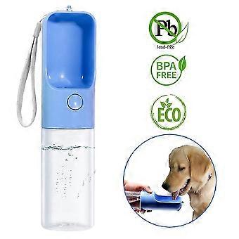 Hund vandflaske til gåture, bærbar kæledyr rejse vand drikke kop krus skål skål dispenser, lavet af mad-grade materiale lækage sikker og Bpa free - 15oz /