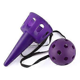 Divertido juego de juguete de pelota y taza para niños Juego de lanzamiento y captura de pelota al aire libre Juguete Softbol Kendama Para principiantes Habilidades motoras