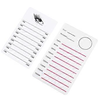 Eyelash Holder Lash Pallet for Makeup Use Acrylic Material 2Pcs Set