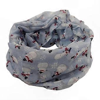 Christmas Tree Pattern Voile Scarf for Holidays Festive Neck Wrap Shawl for Parties and Family Gatherings Light Green Warm Accessory