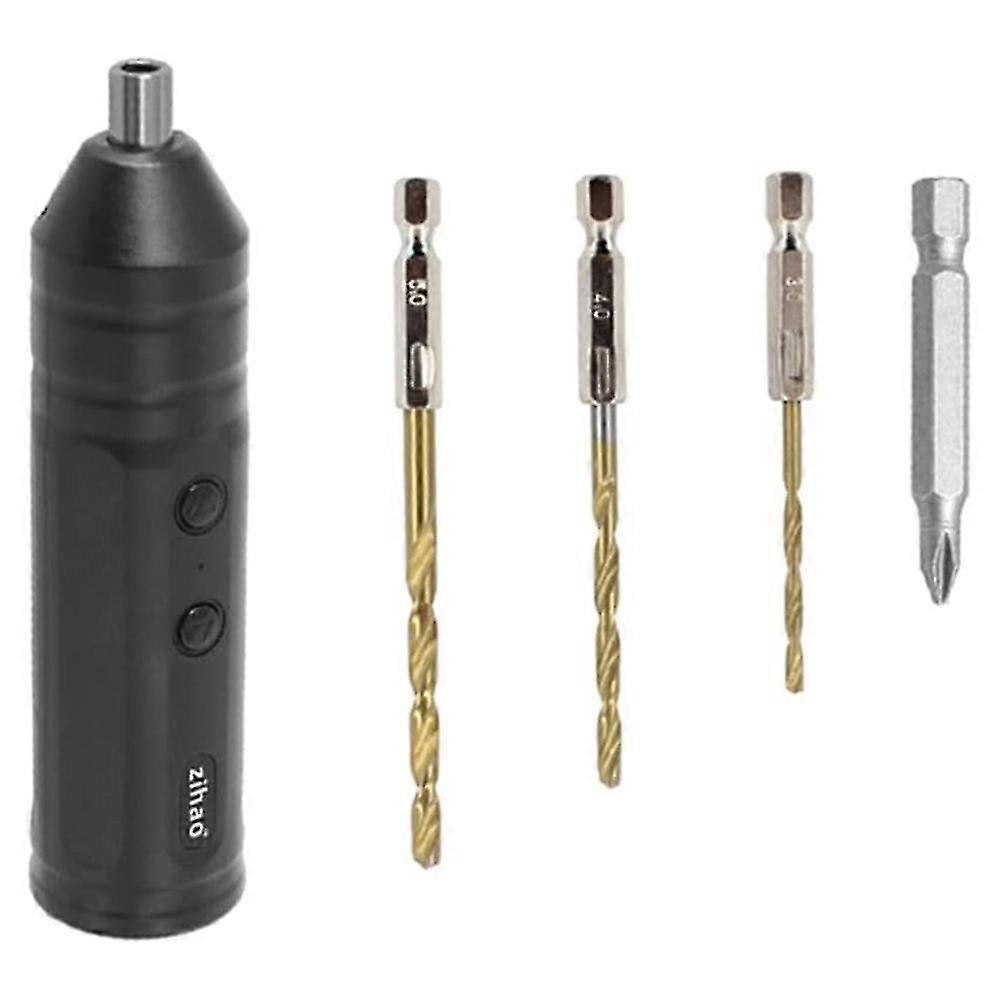 Cordless Electric Screwdriver USB C Rechargeable Mini Drill Power Tools Set